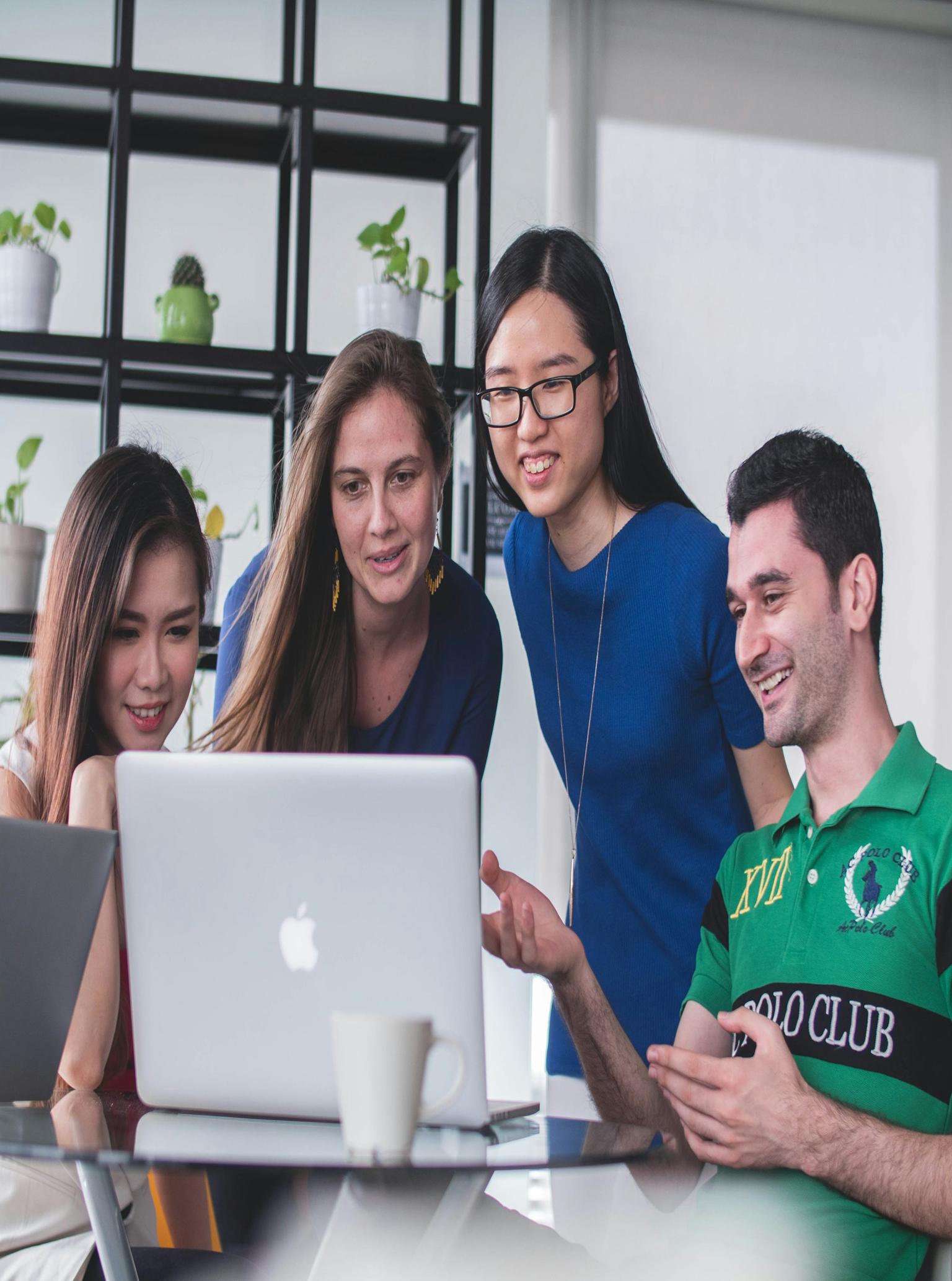 A Smart team excited to create beautiful things